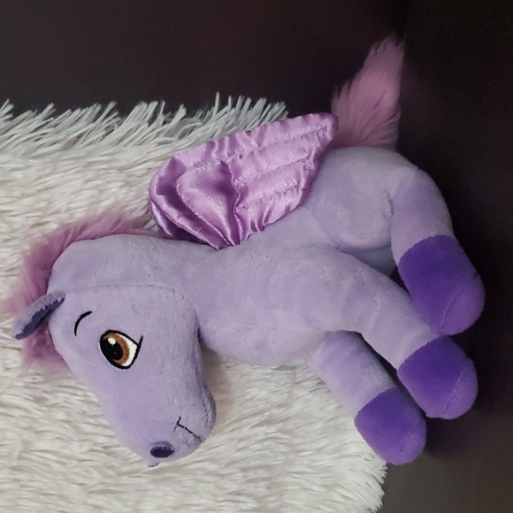 Sofia the first purple Pegasus unicorn plush - Picture 1 of 4